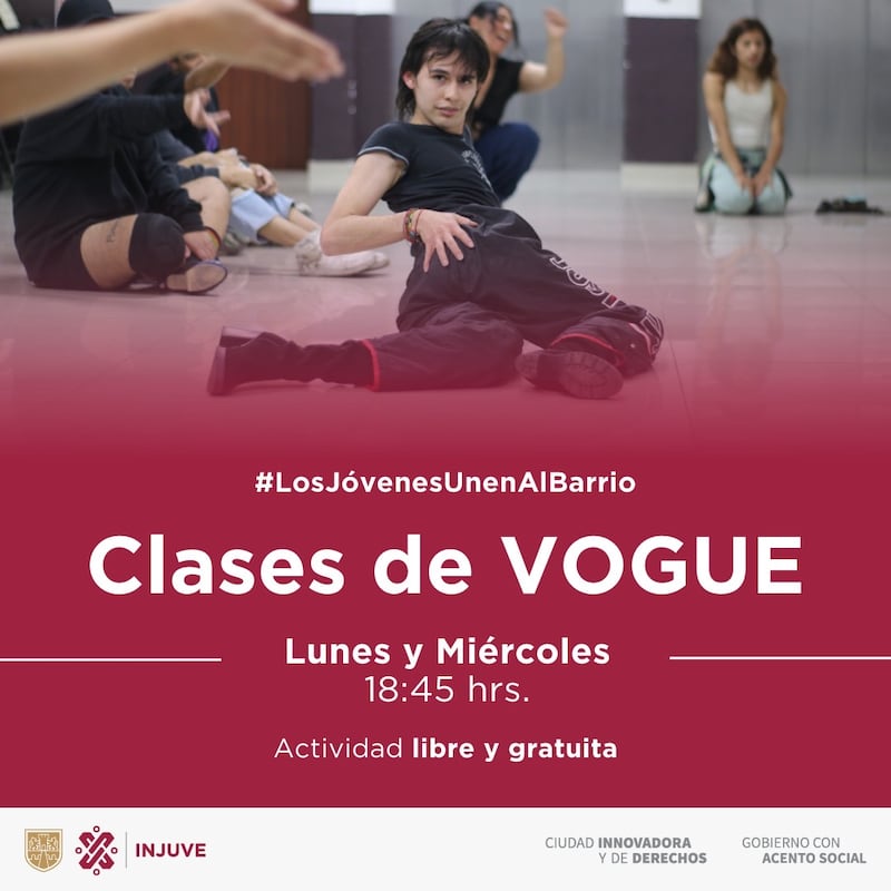 Injuve clases de baile Vogue