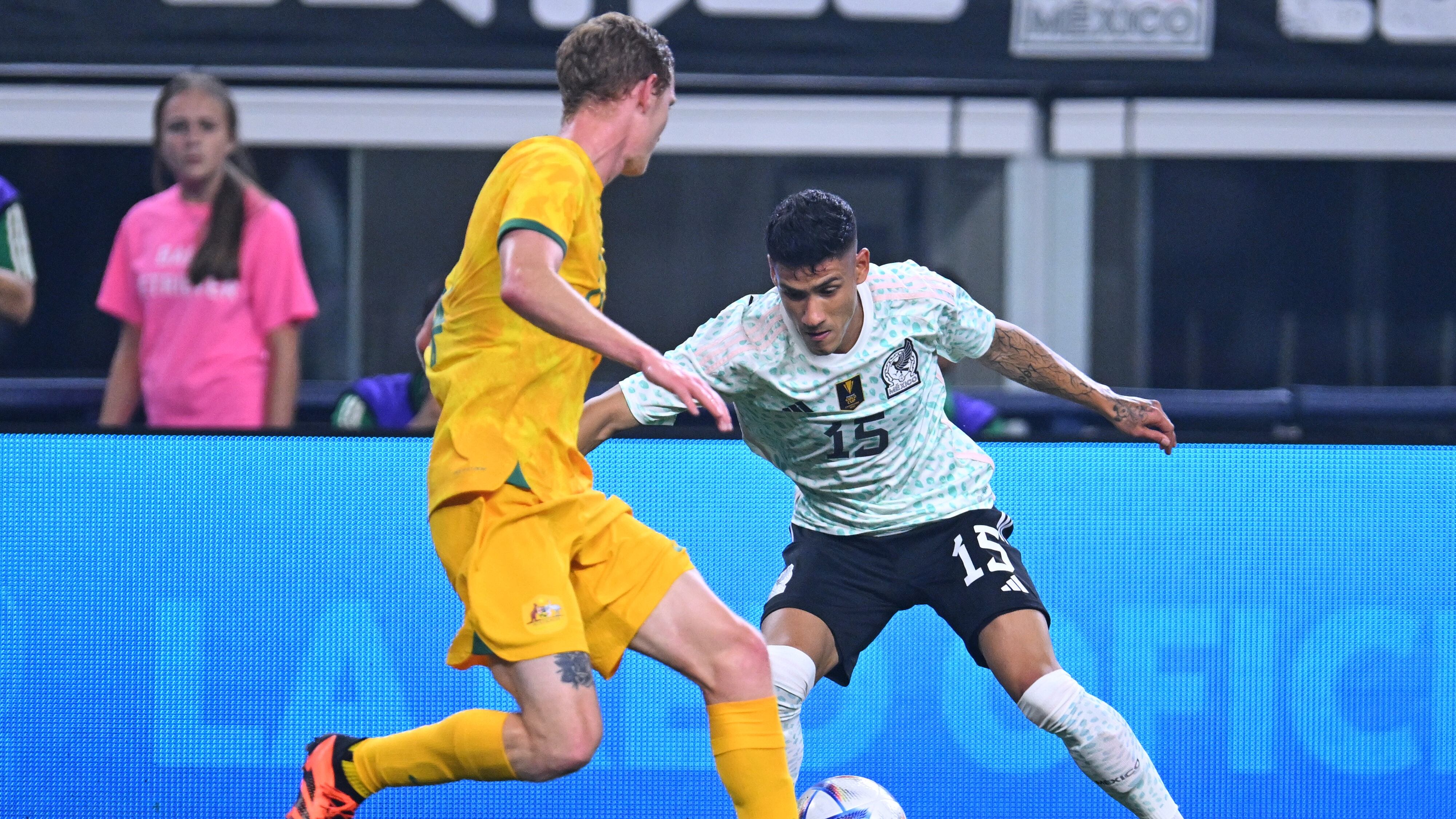 México vs. Australia.