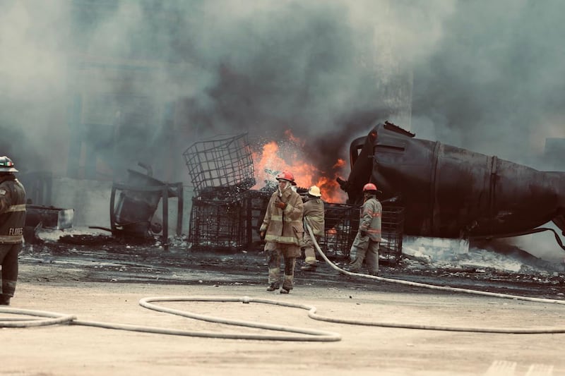 Incendio en empresa Marvic de Cadereyta deja daños materiales