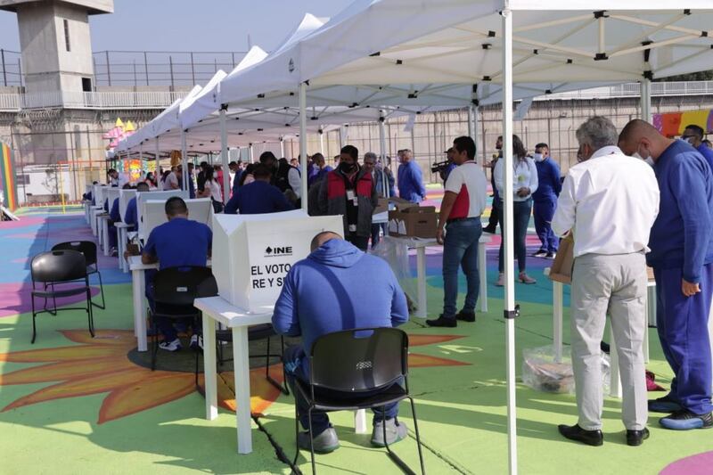 Voto en prisión.