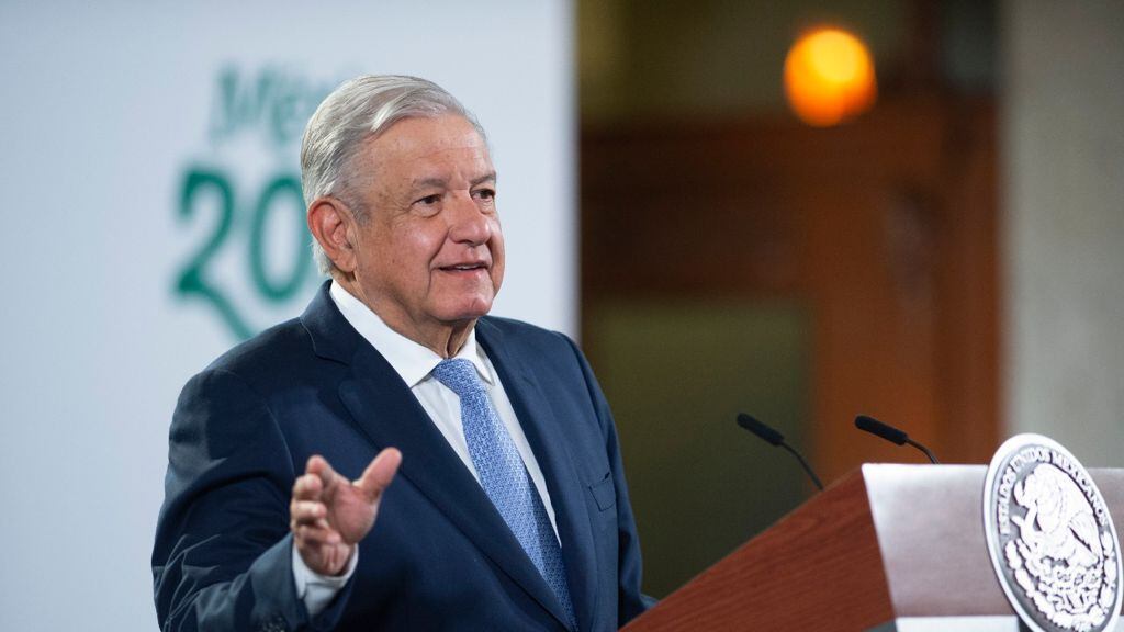 Andrés Manuel López Obrador, presidente de México.