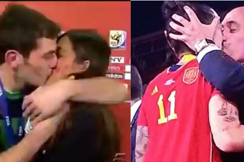 Los 5 besos más polémicos del futbol