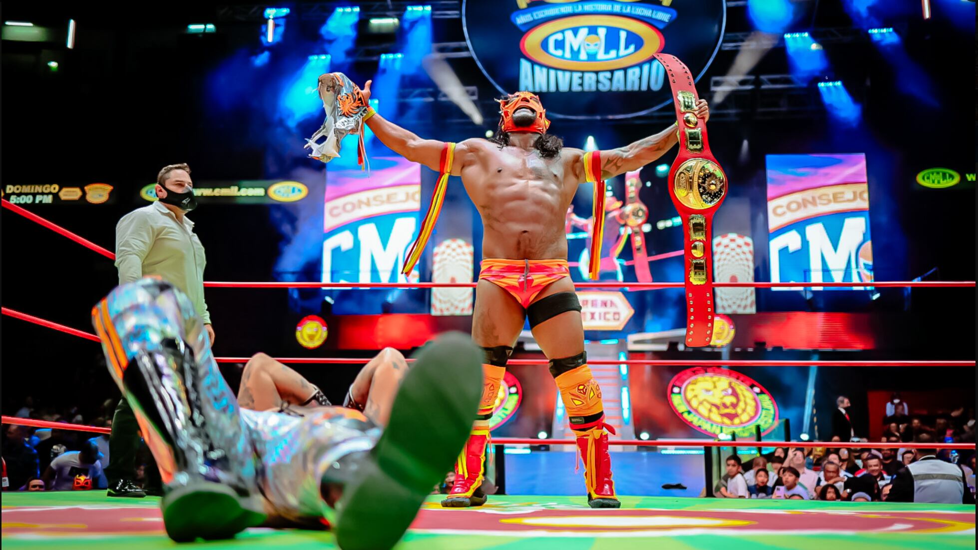 dragón rojo Jr. - CMLL