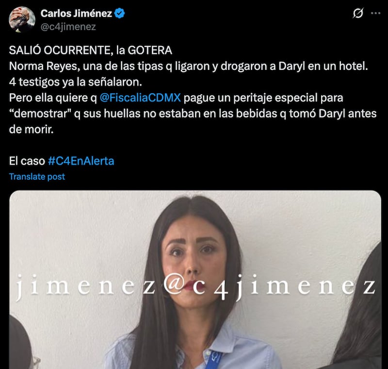 Gotera pide peritaje especial a Fiscalía