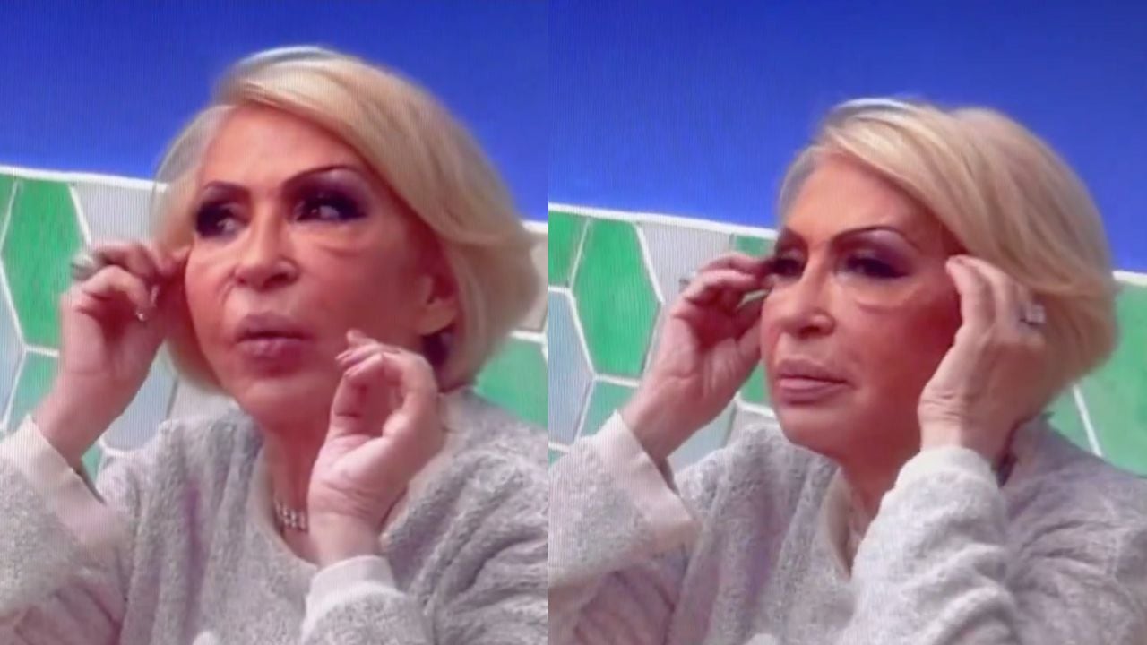 Laura Bozzo muestra su verdadero rostro sin hilos tensores ni maquillaje