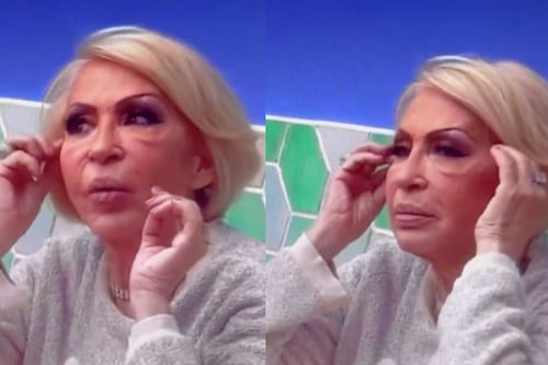 Laura Bozzo muestra su verdadero rostro sin hilos tensores y maquillaje