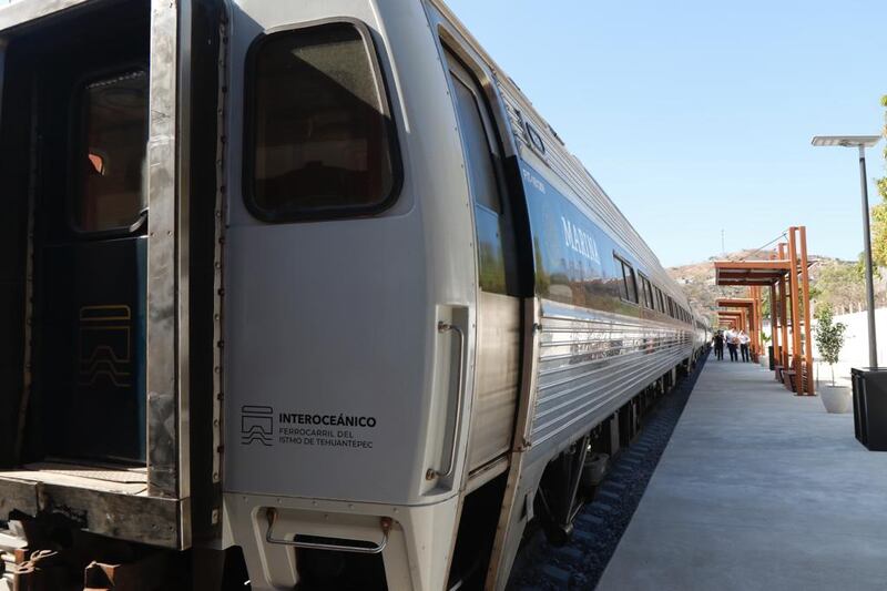 Inauguración del Tren del Istmo