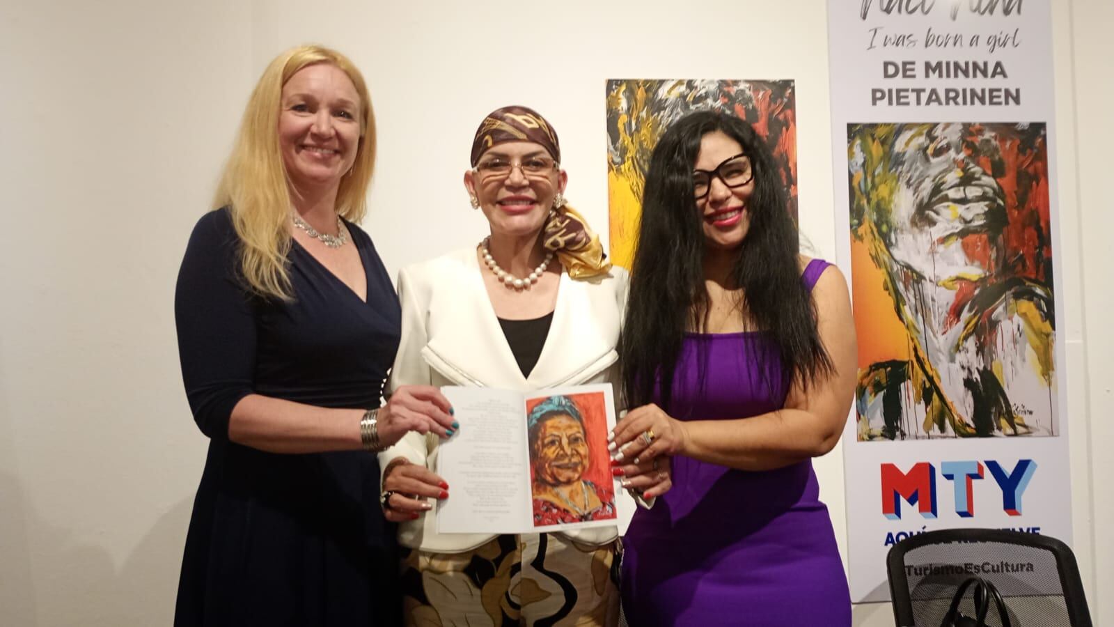 Peppi Stünkel, Silvia Nancy García Treviño y Roxana Yépez Gerón.