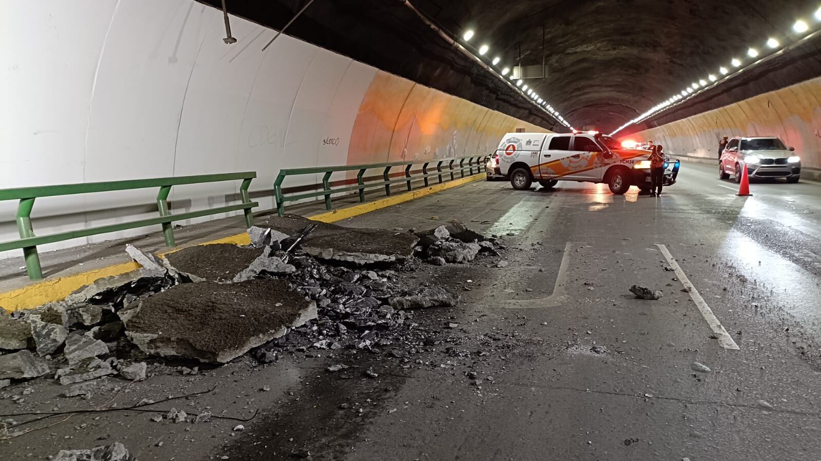 Ingeniero civil señaló que el túnel es un lugar peligroso.