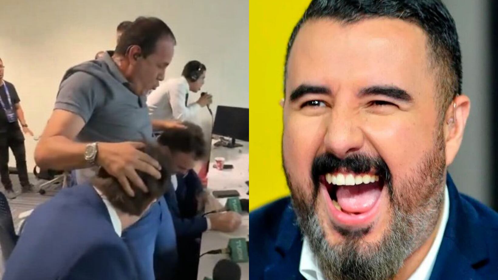 Álvaro Morales se burlo de forma épica de David Faitelson.