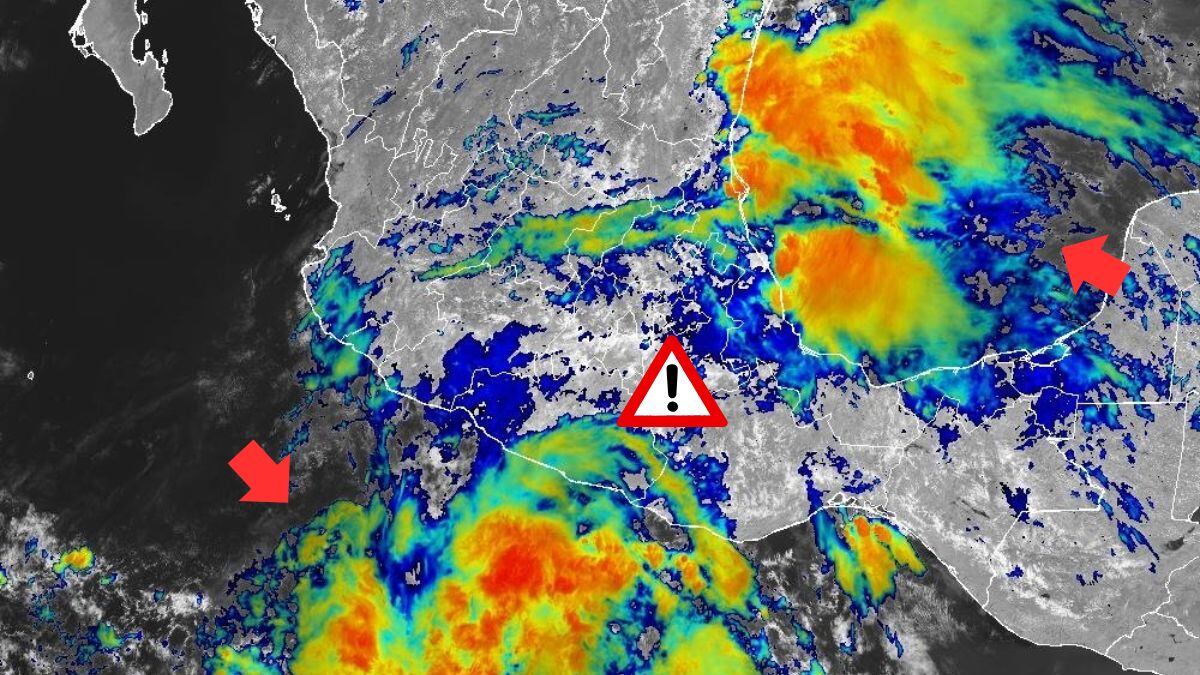 México tiembla ante Flossie y Barry; seguirán las fuertes lluvias e inundaciones en el país