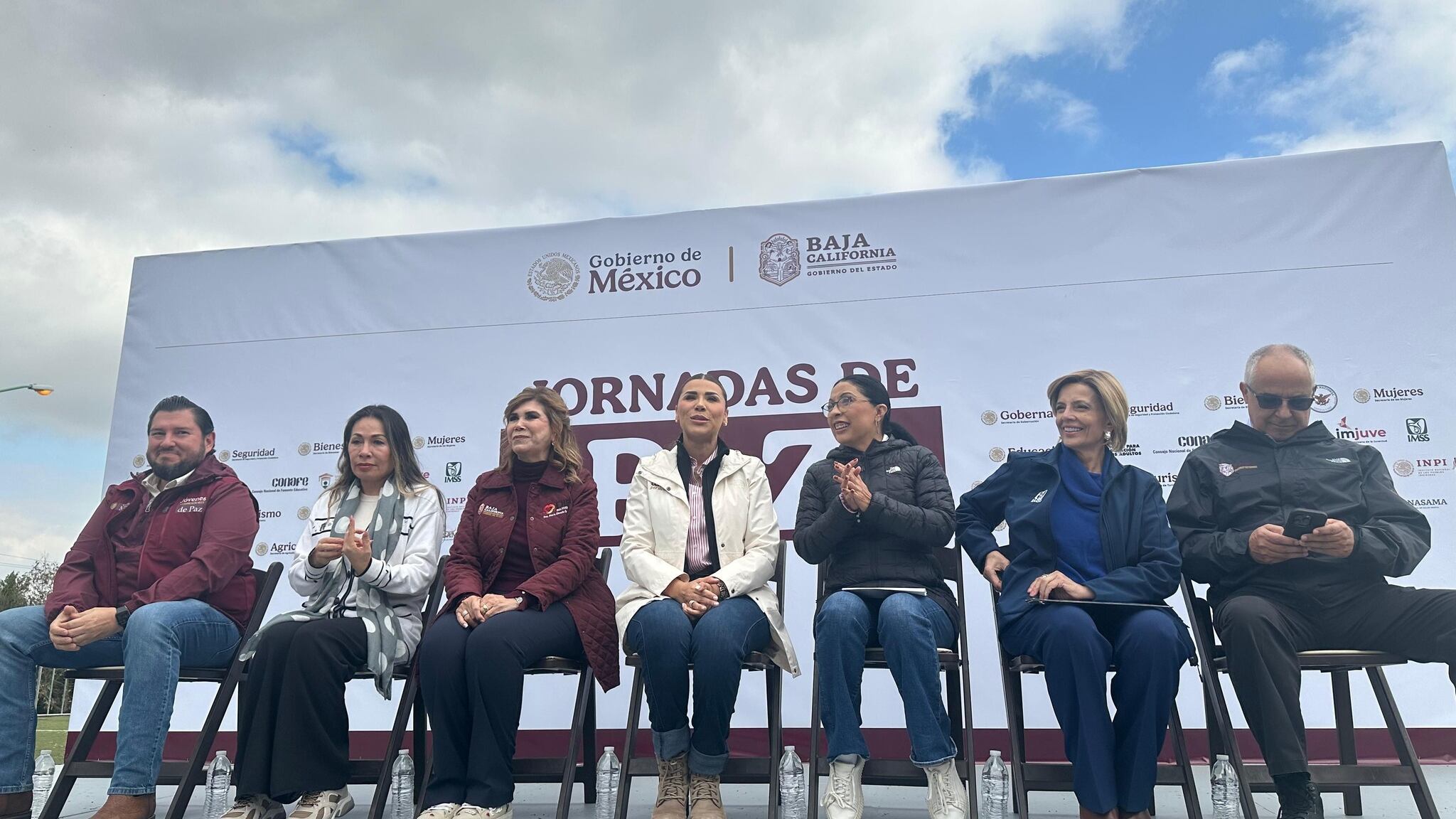 Encabezan Marina del Pilar y Esthela Damián Jornada de Paz en Tijuana