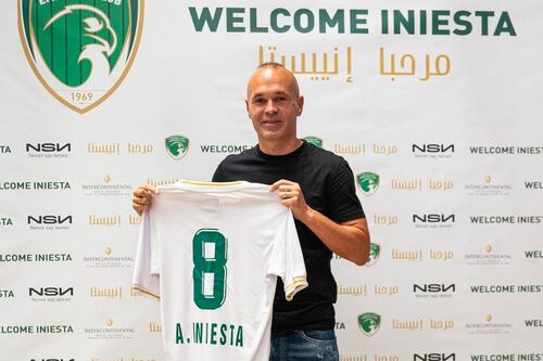 “Aquí sentí que querían que estuviera”: Andrés Iniesta es presentado con Emirates FC