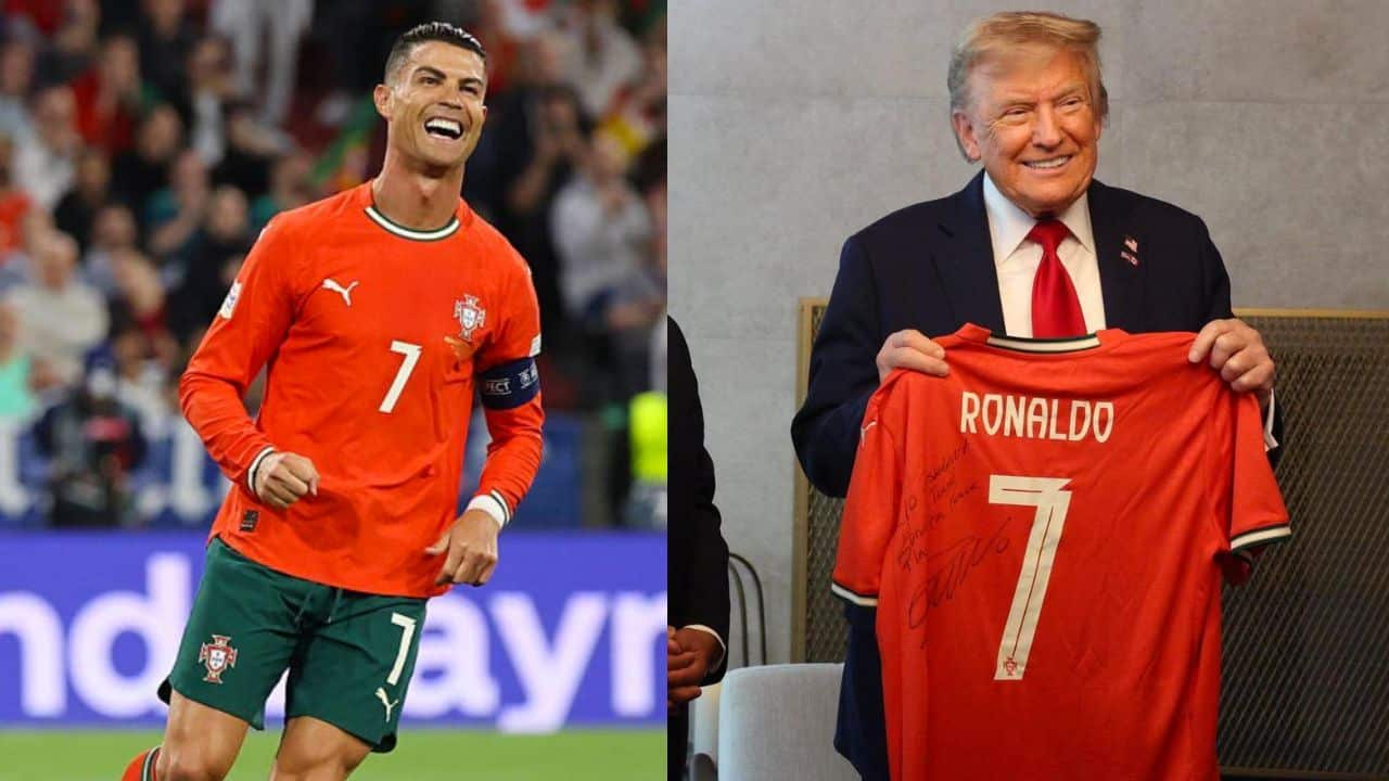 Cristiano Ronaldo y Donald Trump