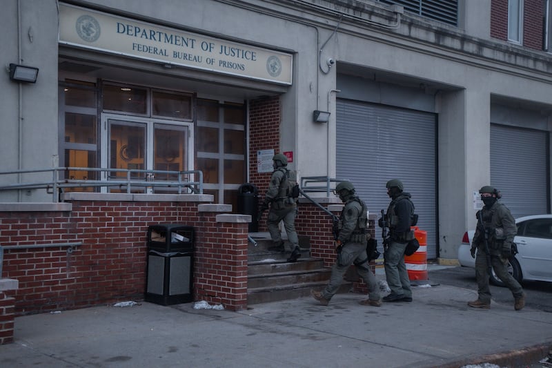 Venezuelan President Nicolas Maduro held in Brooklyn detention facility