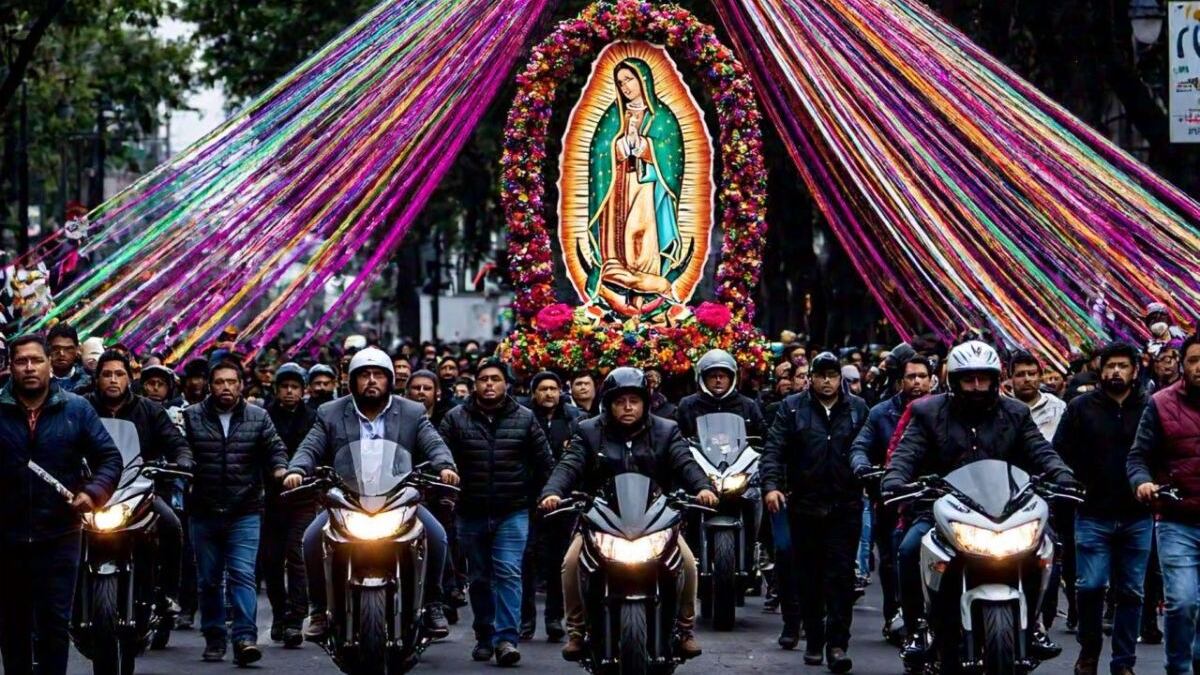 Peregrinaciones y rodadas motociclistas en honor a la Virgen de Guadalupe desatarán caos vial en CDMX hoy 11 de diciembre