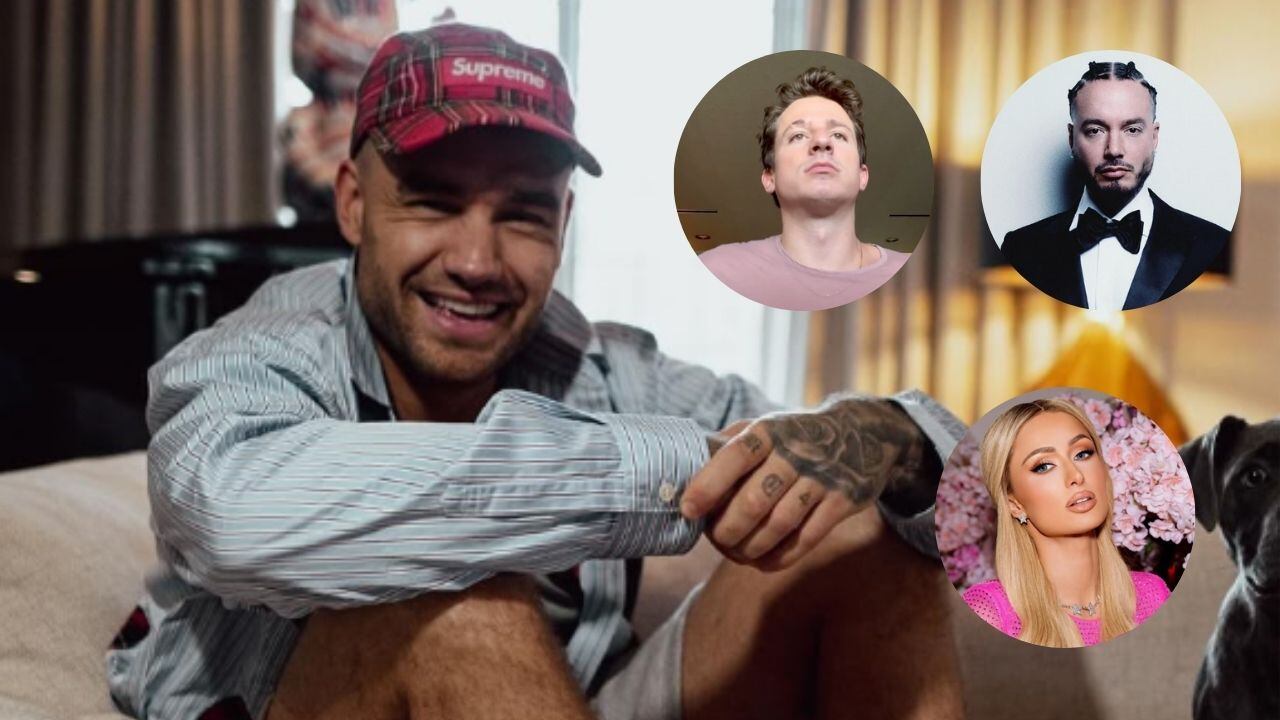 Liam Payne, Charlie Puth, J Balvin y Paris Hilton