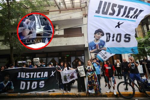 Muestran en juicio impactante fotografía de Maradona de los momentos previos a su muerte