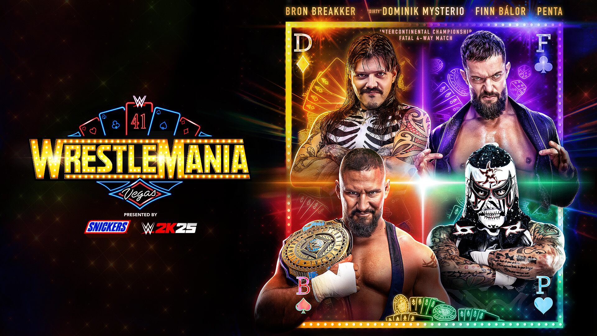WrestleMania 41 Match Card Fatal 4-Way