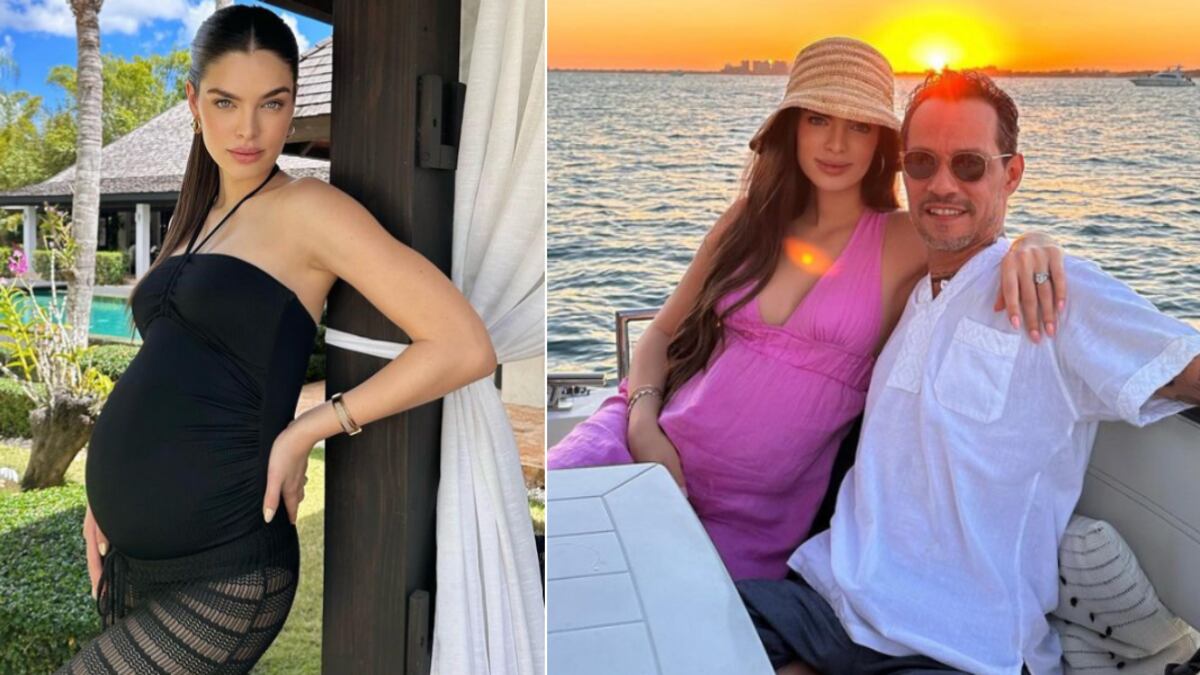 Nadia Ferreira y Marc Anthony