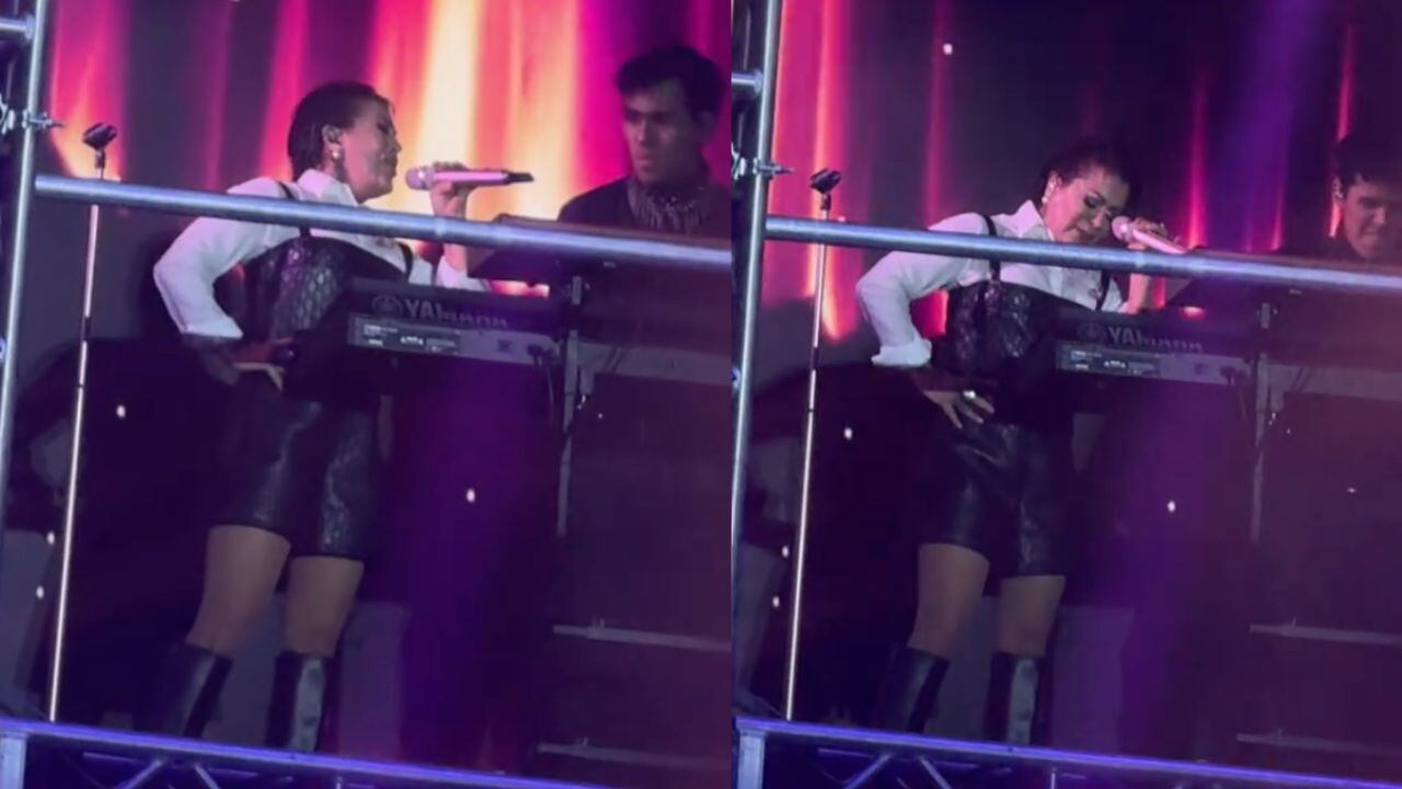 Alejandra Guzmán rompe en llanto en pleno concierto por la muerte de Silvia Pinal