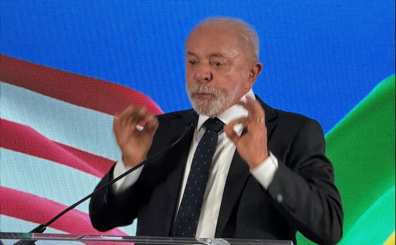 El presidente de Brasil, Luiz Inácio Lula da Silva