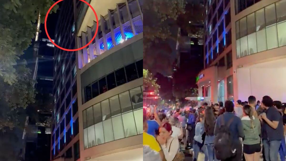 Mujer se lanza del octavo piso de hotel Holiday Inn en Paseo de la Reforma.
