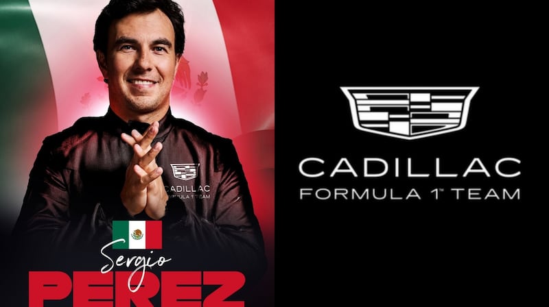 Checo Pérez firmó por dos años con Cadillac.