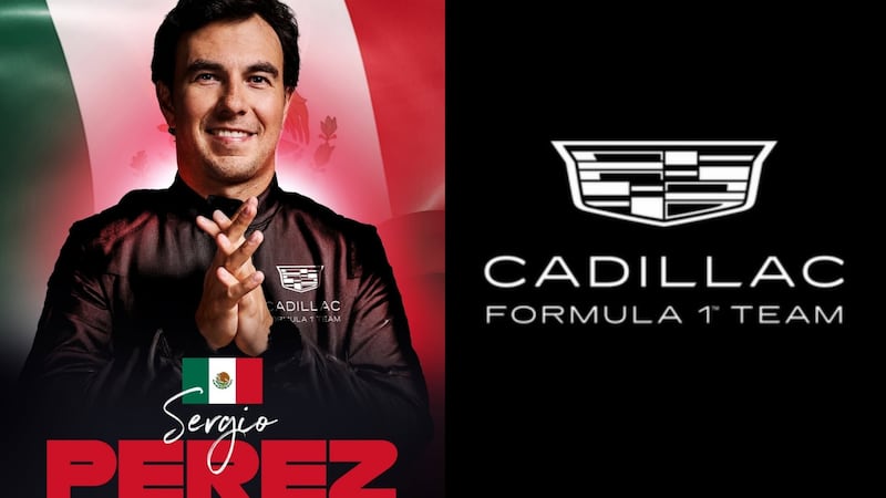Cadillac enciende motores: así luce el primer livery del auto con el que Checo Pérez volverá a la F1