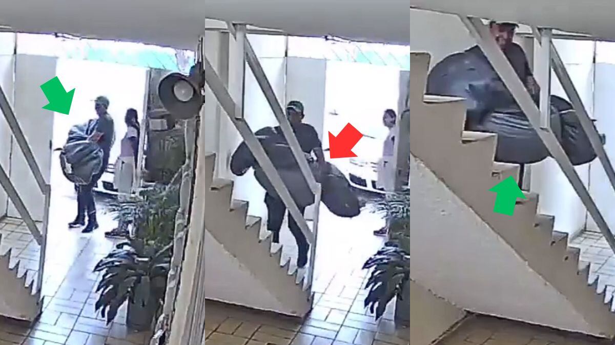 Video Lorena Jaqueline: Presunto feminicida carga cuerpo para ocultarlo en Guanajuato; cámaras lo graban