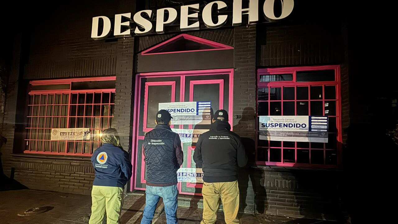 Suspensión de establecimientos.