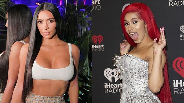 Kim Kardashian y Cardi B