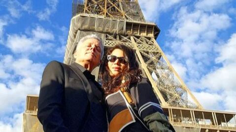 Alexis Ayala se casará por tercera vez con su novia Cinthia Aparicio, 28 años menor que él