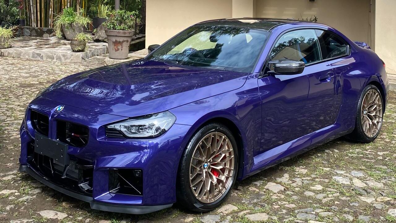Blue Velvel es el color que lució el M2 CS y que es el que cautiva a los conocedores de la marca.
