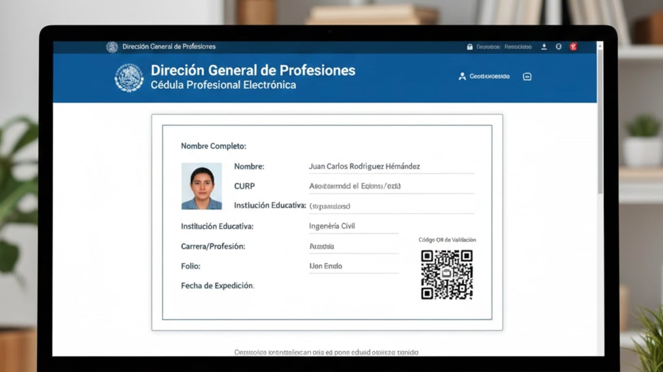 cédula profesional Gemini