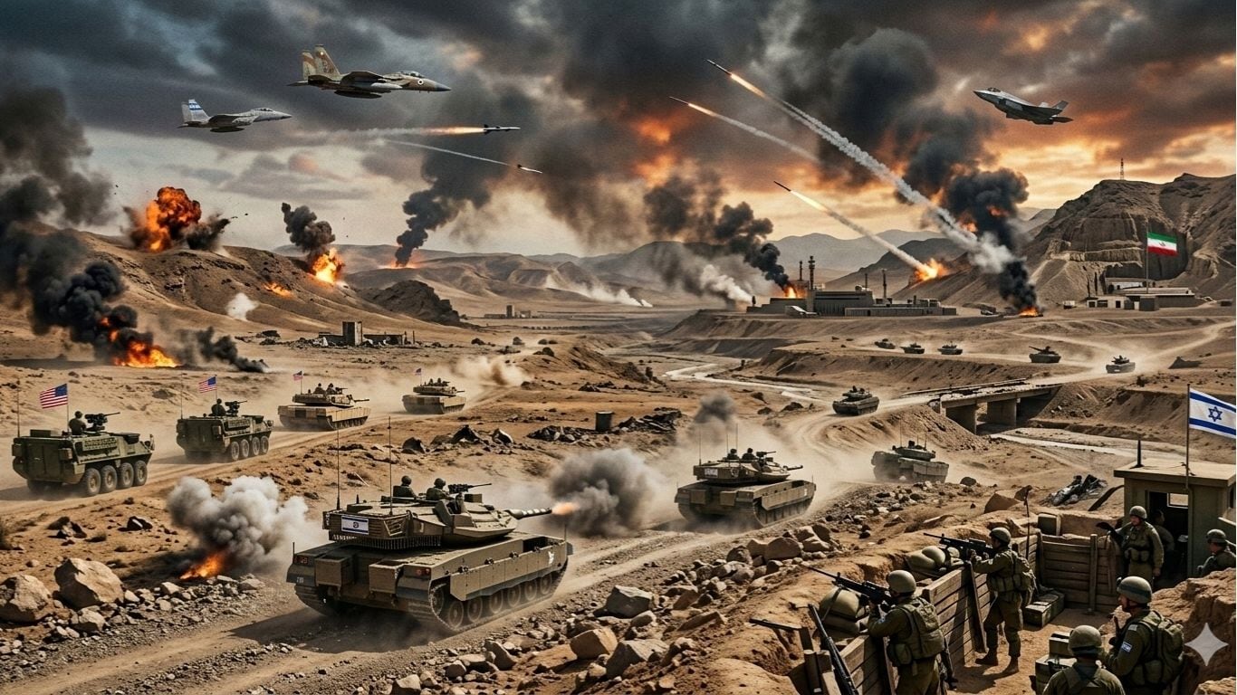 Guerra EUA-Israel Vs. Irán