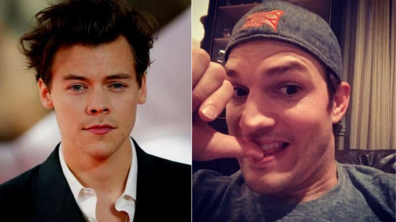 Ashton Kutcher recuerda el vergonzoso momento que vivió con Harry Styles