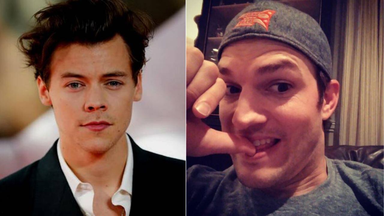 Ashton Kutcher recuerda el vergonzoso momento que vivió con Harry Styles