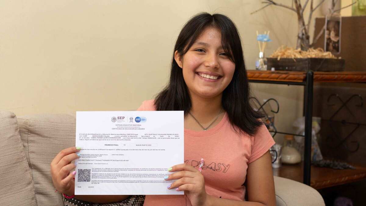 Certificado bachillerato