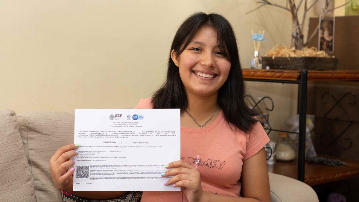 Certificado bachillerato