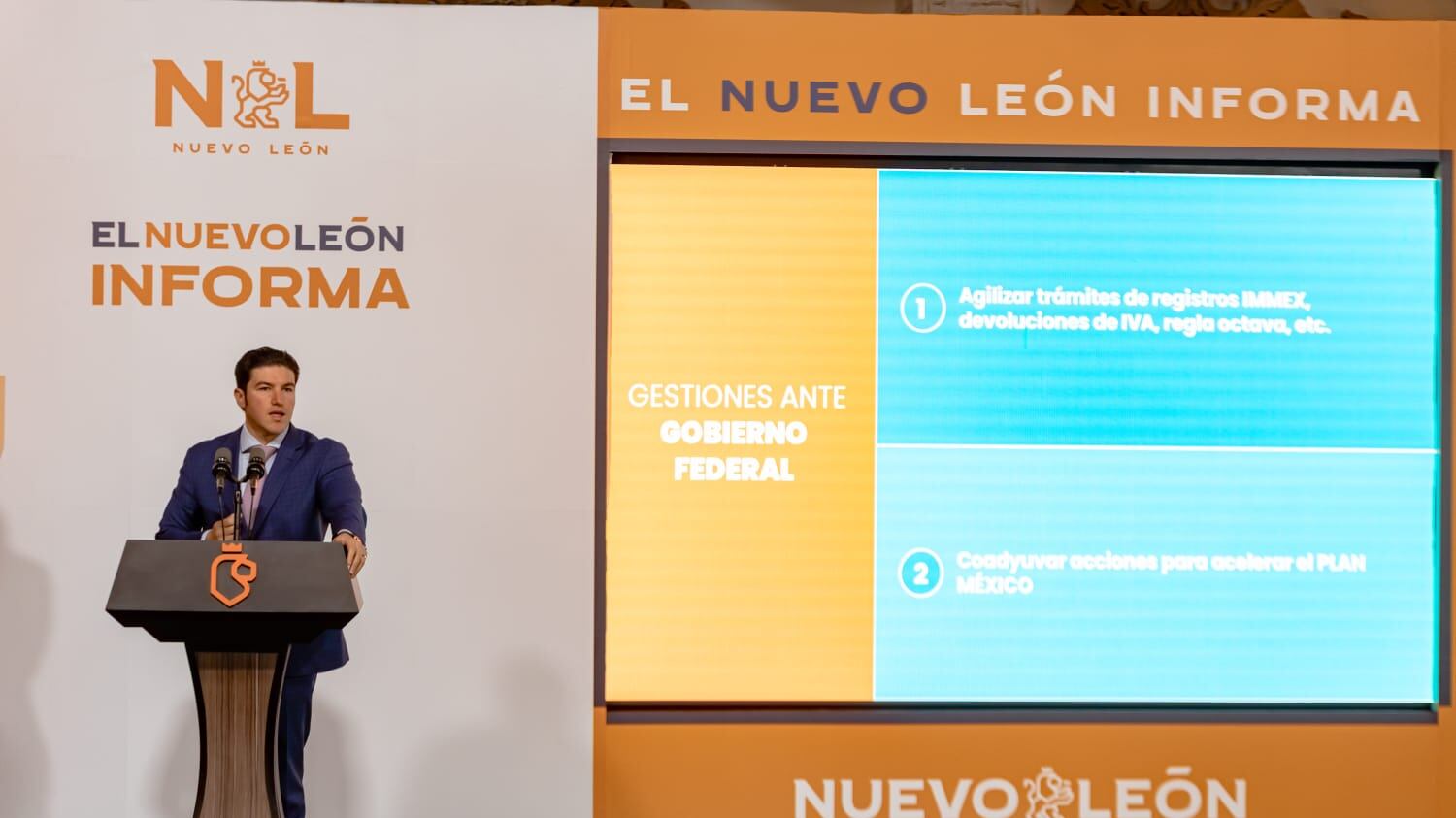 Aprende gobernador que NL siempre sale adelante; anuncia medidas económicas ante aranceles.