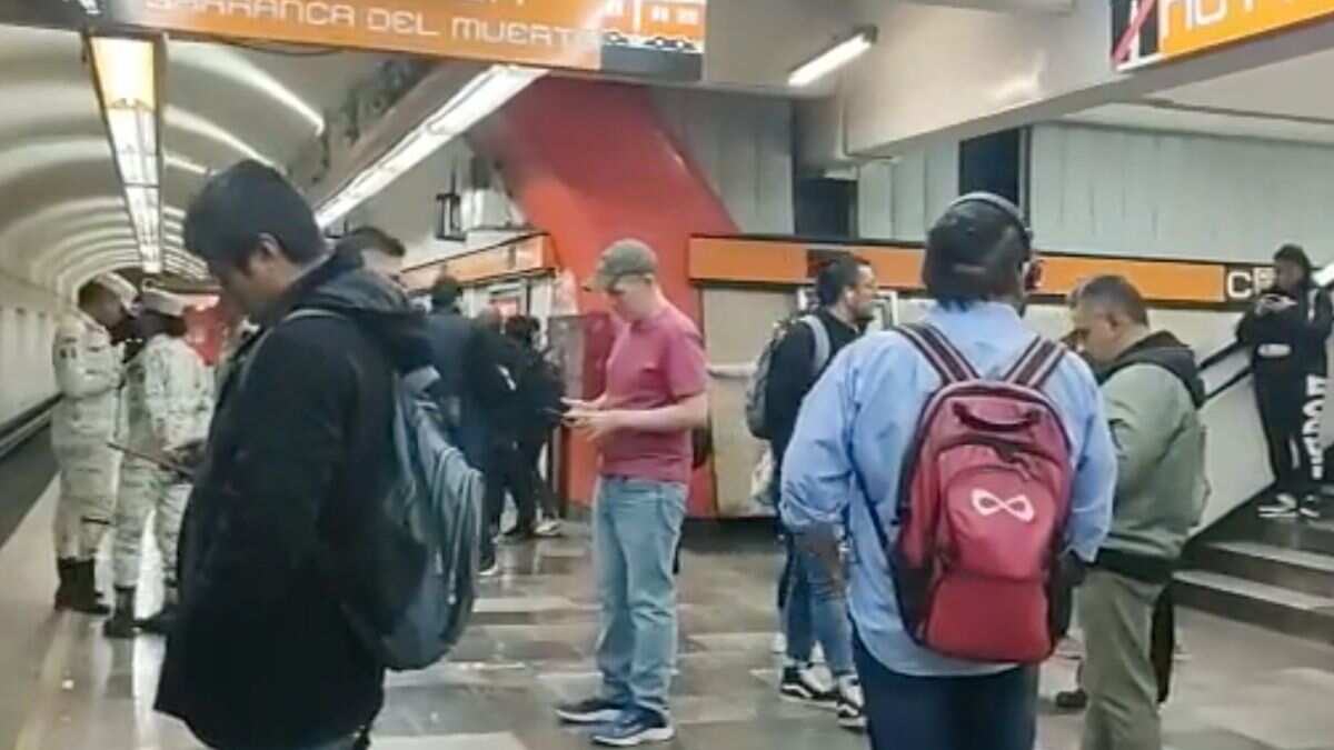 Reanudan servicio en la Línea 7 del Metro tras cortocircuito.