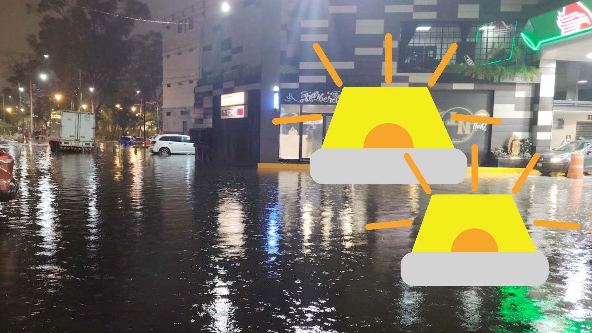 Las lluvias continuarán durante la tarde y noche, por lo que se recomienda limitar actividades al aire libre