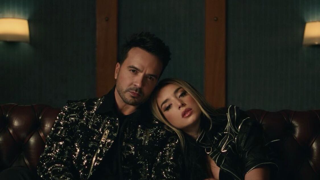 Luis Fonsi y Lola Índigo