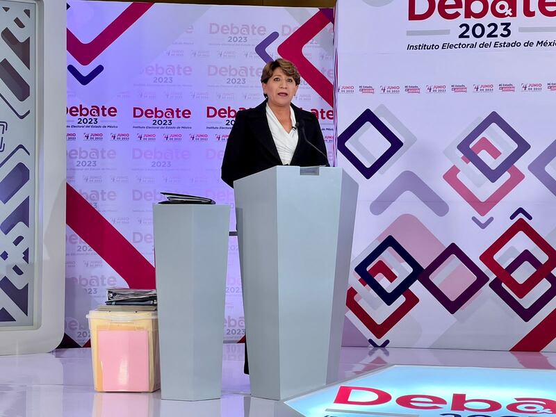 Debate entre Alejandra del Moral y Delfina Gómez