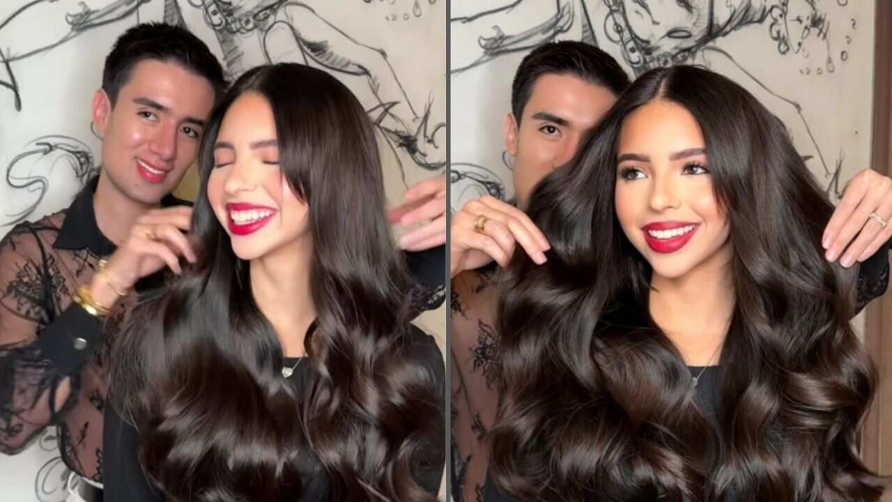 Miguel de la Mora y Ángela Aguilar