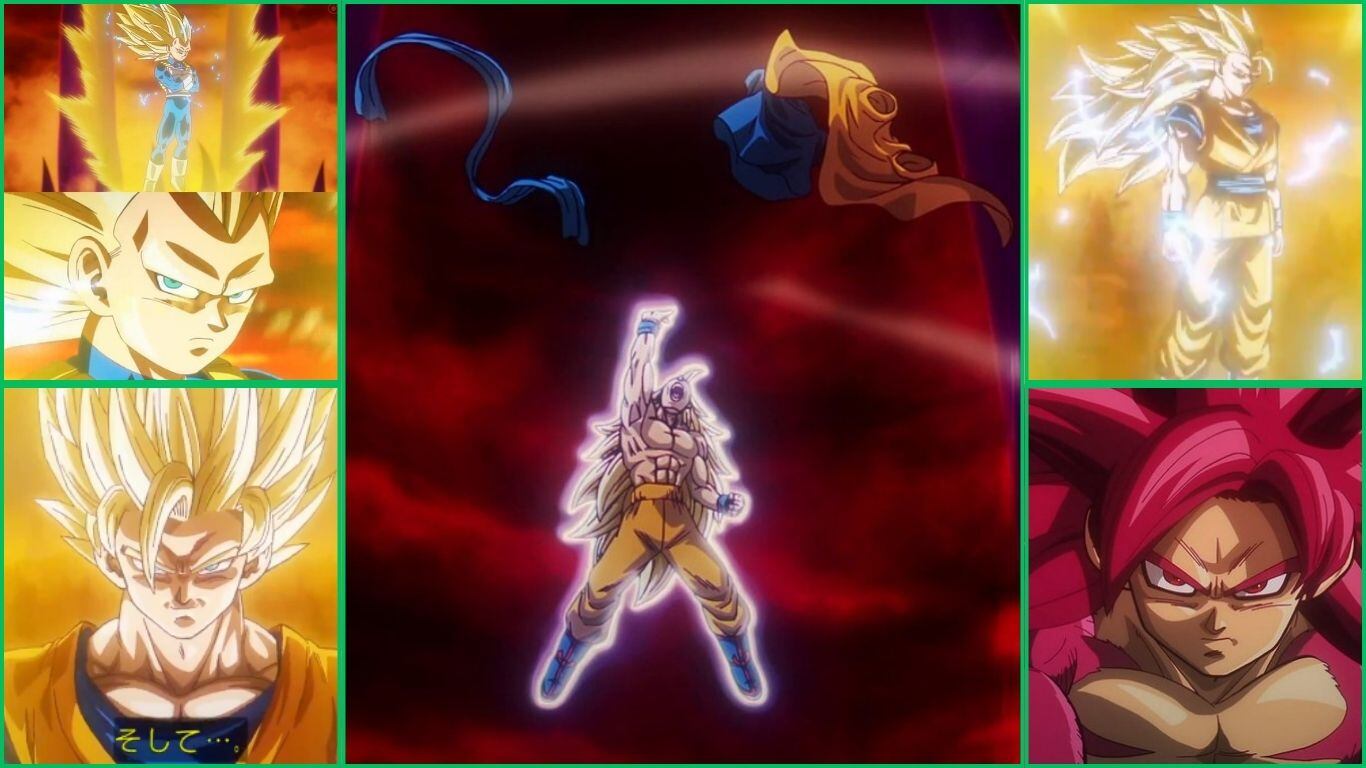Filtran escena de Goku Super Saiyan 4 en versión adulta