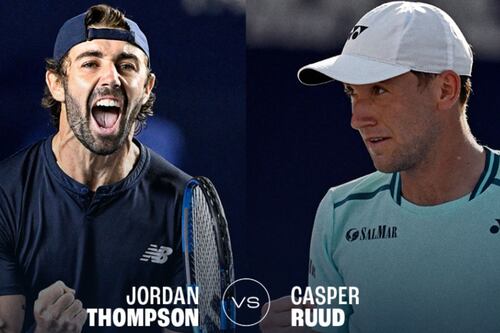 Ruud vs. Thompson, final inesperada en el Abierto de Los Cabos