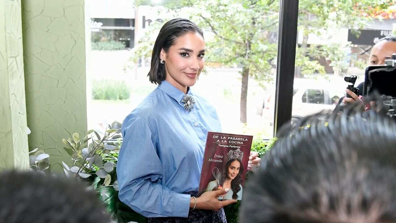 La modelo y conductora lanzó un libro con las recetas que cocinó en 'MasterChef Celebrity'