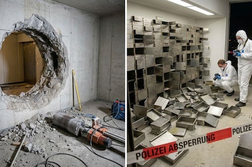 Robo millonario: perforan bóveda al estilo de La Casa de Papel